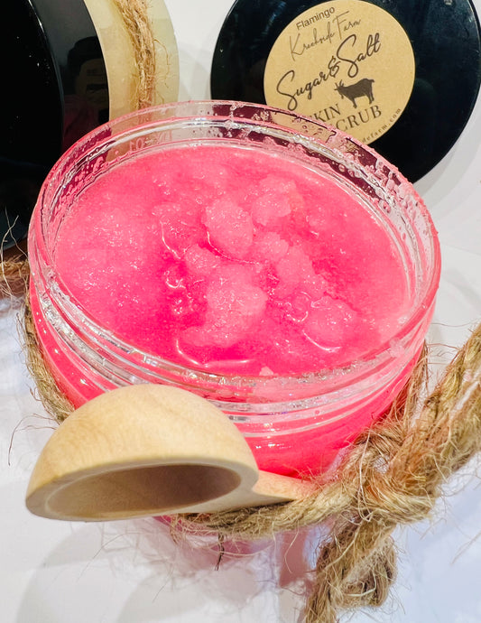 Sugar & Salt Body Scrub - Exfoliating Natural Body Polish