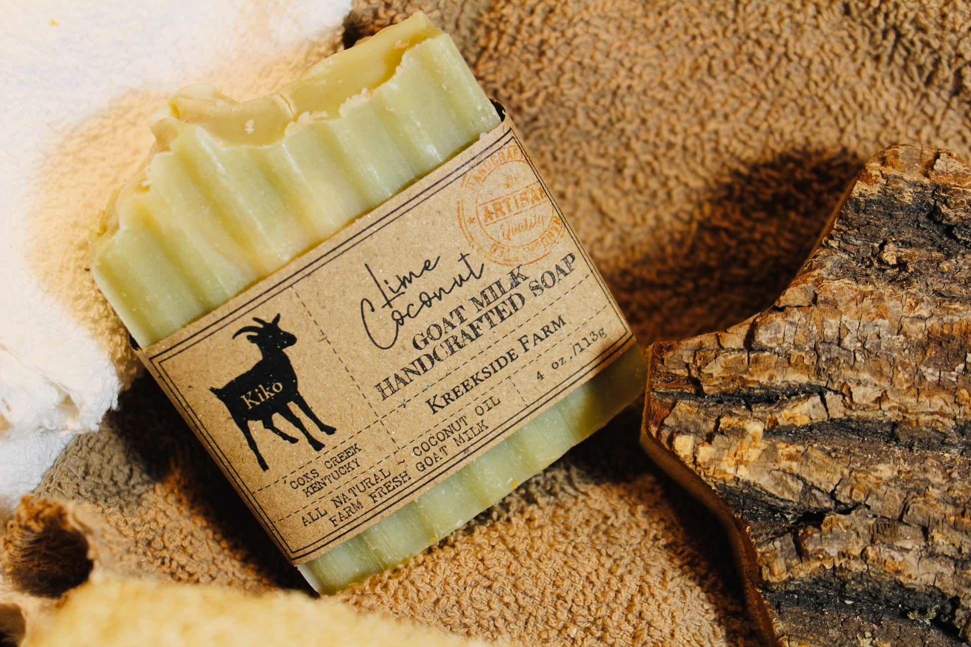 Handmade Goat Milk Soap - Kreekside Farm