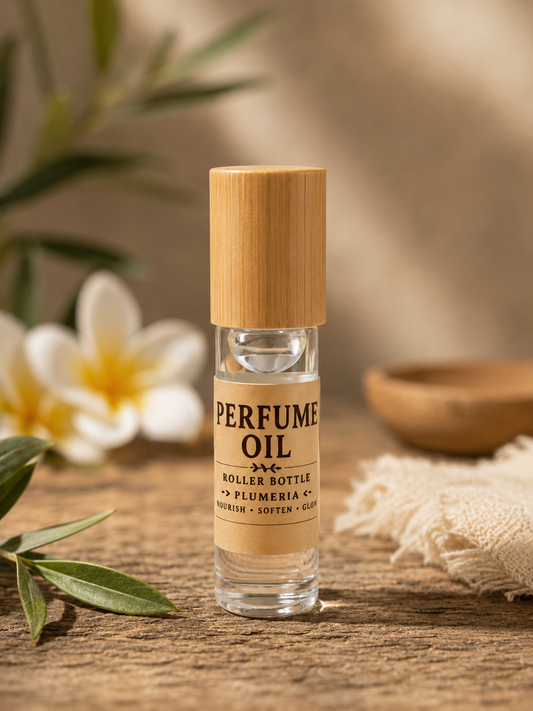 Plumeria Perfume Oil Roller