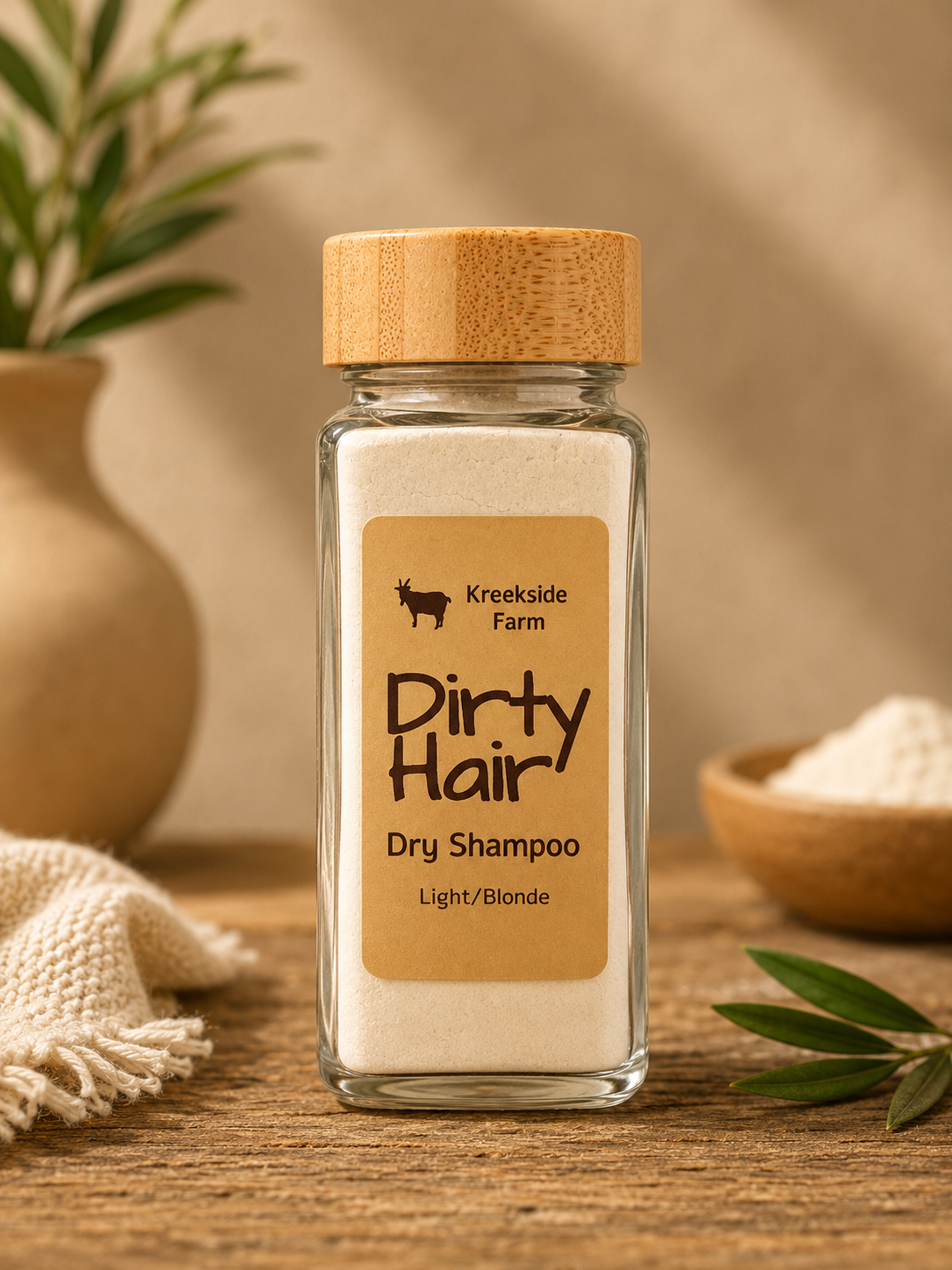 Dirty Hair Dry Shampoo